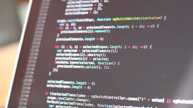 Website coding image